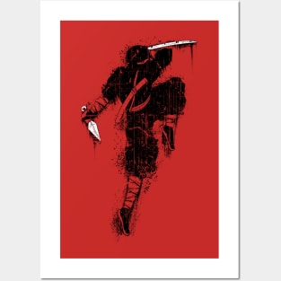 Black Ninja Posters and Art